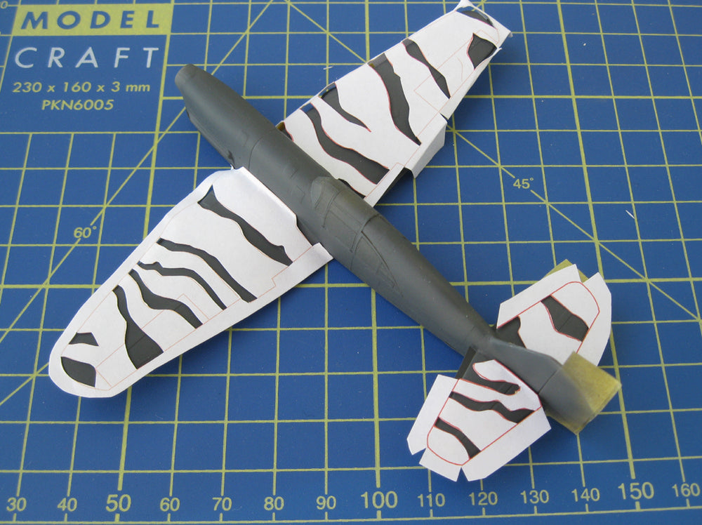 Peewit PEE77001 1:72 Caudron CR.714 Camouflage pattern paint masks