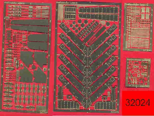 Profimodeller PF32024P 1:32 Mikoyan MiG-23MF/MiG-23ML pylons, parachute fairing