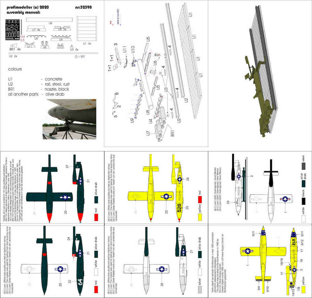 Profimodeller PF32OFFER 1:32 JB-2 Loon Special Offer (2 Pack)