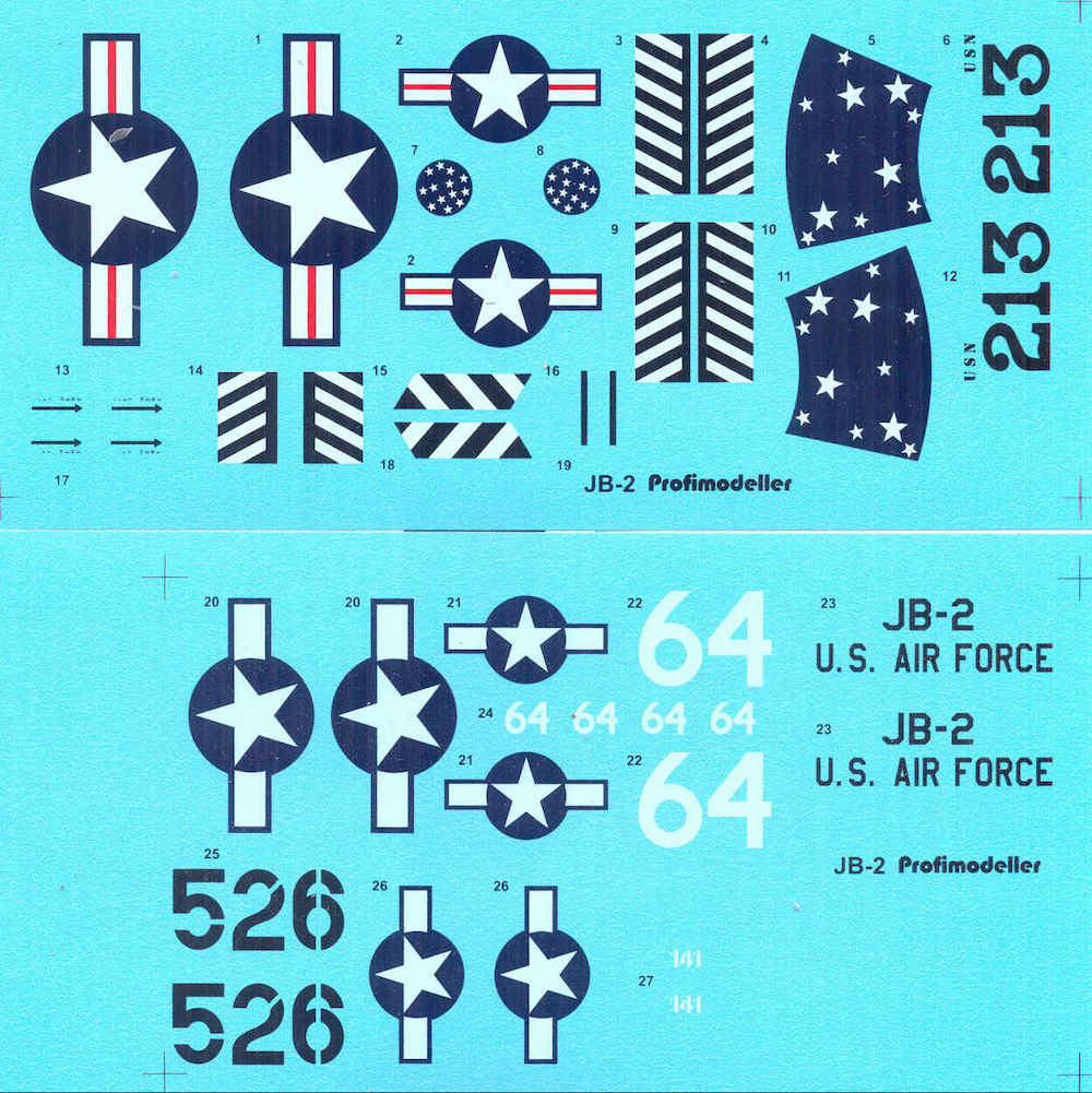 Profimodeller PF32OFFER 1:32 JB-2 Loon Special Offer (2 Pack)