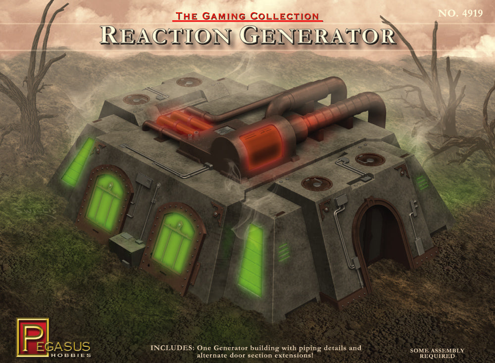 Pegasus PH4919 1:72 Generator Building (Gaming Collection)