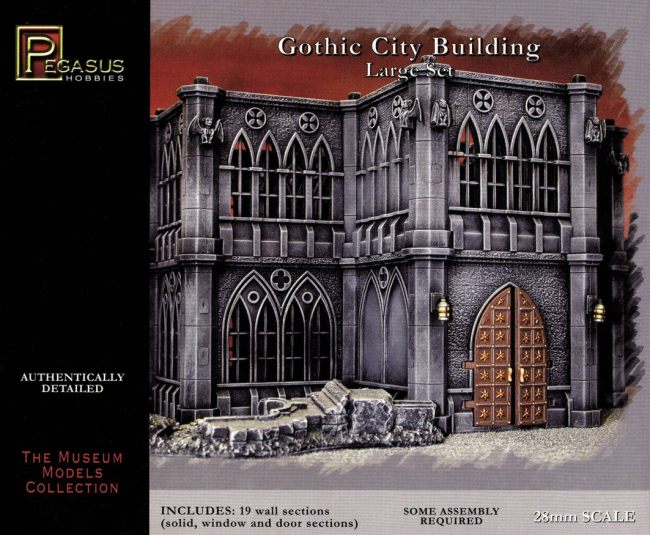 Pegasus Hobbies (P) PH4923 1:72 Gothic City Building