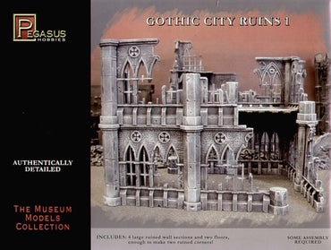 Pegasus Hobbies (P) PH4930 1:72 Gothic City Ruins 1