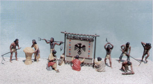 Pegasus Hobbies PH7004 1:48 California Mission Indians (11 Figs)