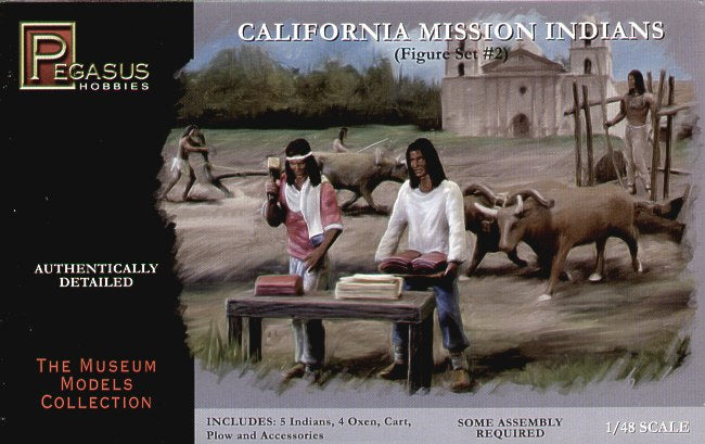 Pegasus Hobbies (P) PH7005 1:48 California Mission Indians Set #2