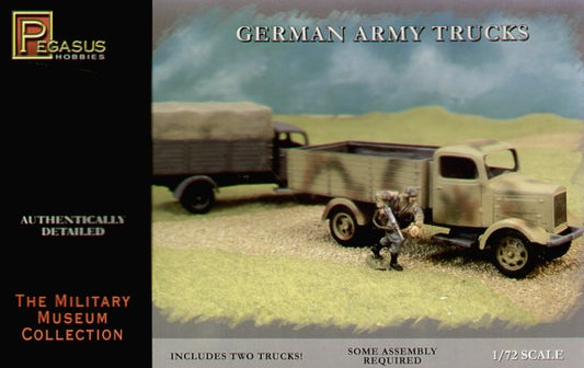 Pegasus Hobbies (P) PH7610 1:72 WWII German Army Truck x 2