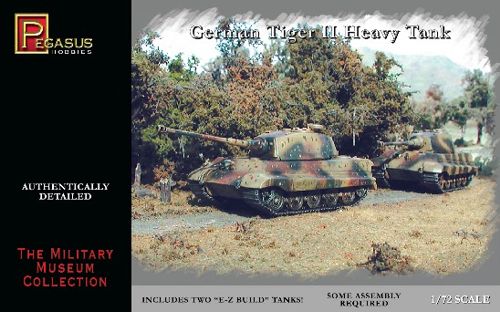 Pegasus Hobbies (P) PH7627 1:72 German Pz.Kpfw.VI Tiger II Heavy Tank