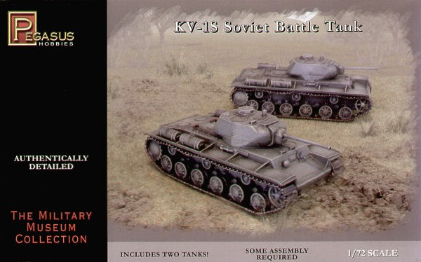 Pegasus Hobbies (P) PH7667 1:72 Soviet KV-1S Soviet Battle Tank