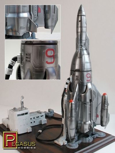 Pegasus Hobbies (P) PH9103 The Mercury 9 Rocket