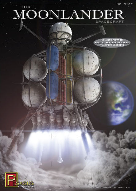 Pegasus Hobbies (P) PH9109 1:350 The Moonlander Spacecraft