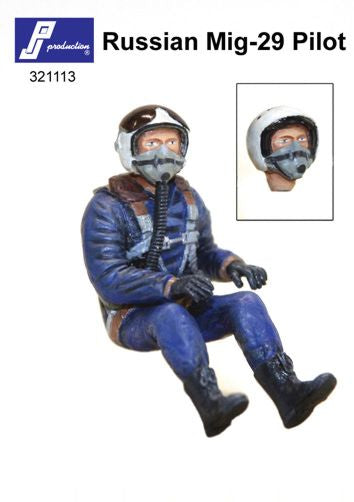 PJ Productions PJ321113 1:32 Soviet Mikoyan MiG-29 pilot seated in a/c
