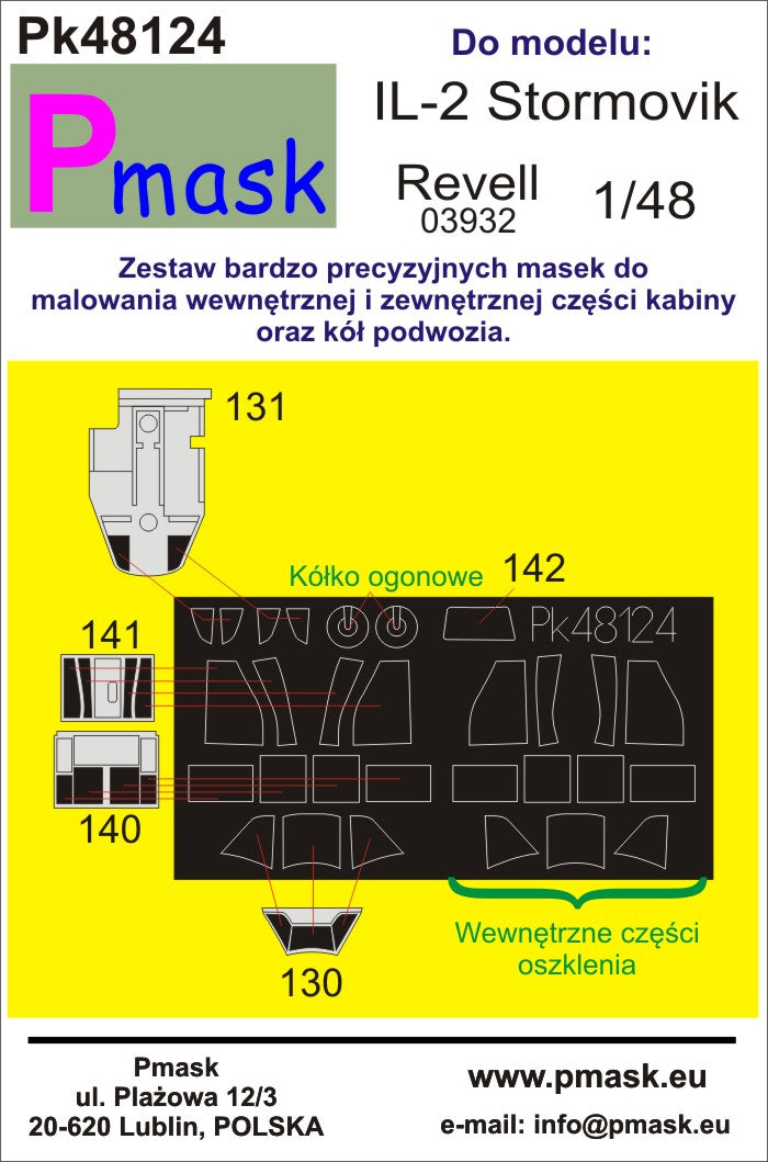 Pmask PK48124 1:48 Ilyushin IL-2 Stormovik