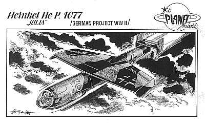 Planet Models PLA01248 1:48 Heinkel He P.1077 Julia