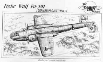 Planet Models PLA03872 1:72 Focke-Wulf Fw-191