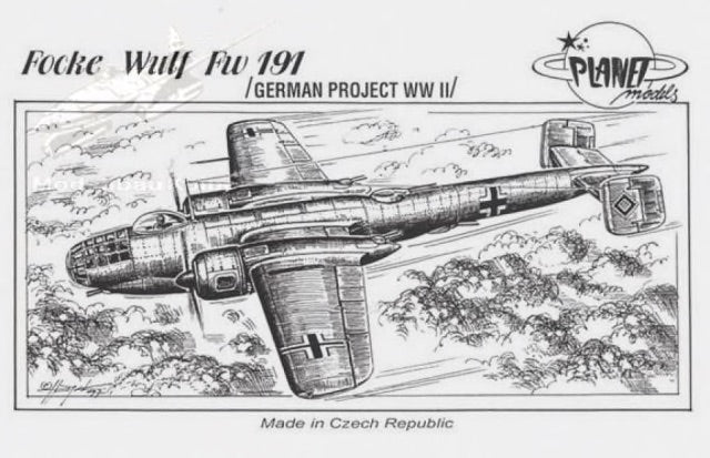 Planet Models PLA03872 1:72 Focke-Wulf Fw-191