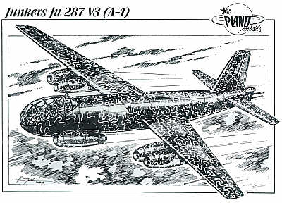 Planet Models PLA06872 1:72 Junkers Ju-287V-3