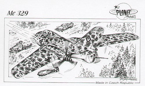 Planet Models PLA08972 1:72 Messerschmitt Me-329 with decals