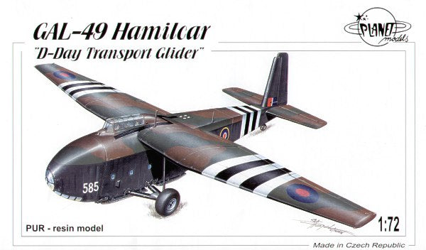 Planet Models PLA10272 1:72 GAL-49 Hamilcar glider