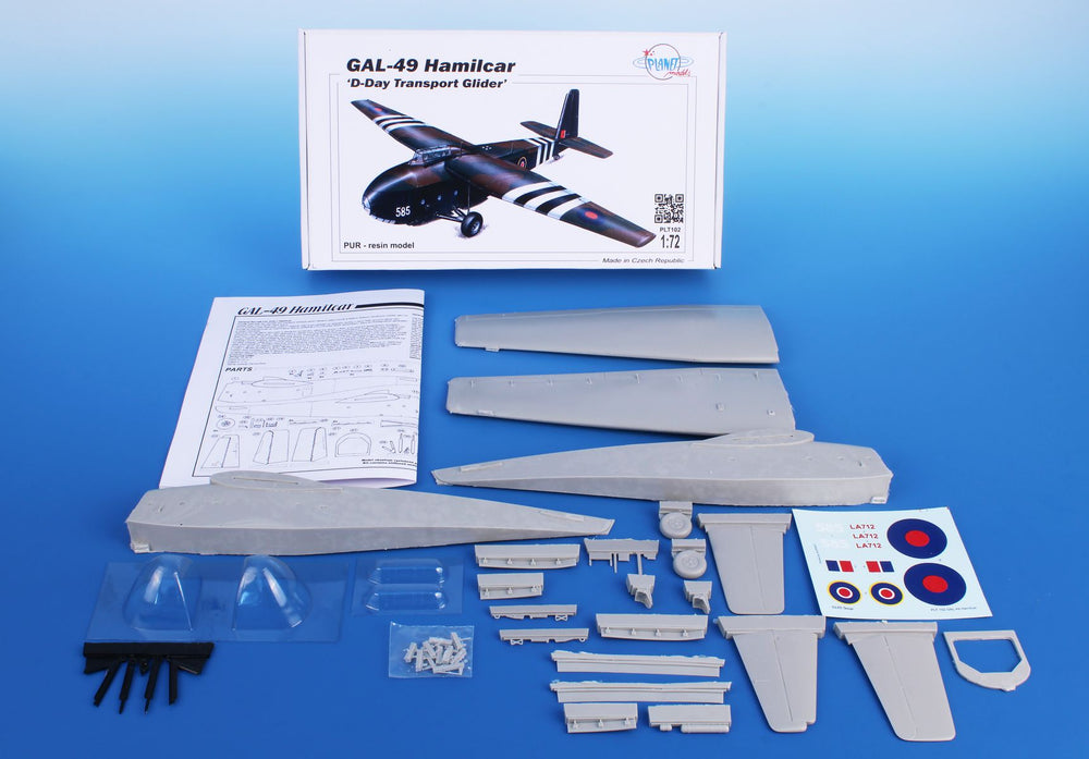 Planet Models PLA10272 1:72 GAL-49 Hamilcar glider
