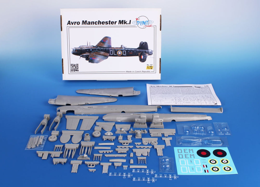 Planet Models PLA12772 1:72 Avro Manchester Mk.I