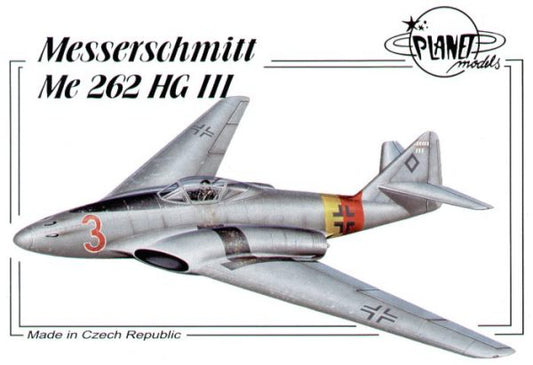Planet Models PLA13172 1:72 Messerschmitt Me-262 HGIII