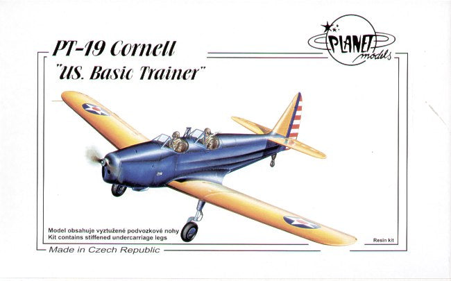 Planet Models PLA14248 1:48 Fairchild PT-19 Cornell US basic trainer