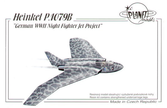 Planet Models PLA17472 1:72 Heinkel P.1079B