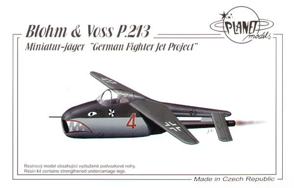 Planet Models PLA17672 1:72 Blohm-und-Voss Bv-P.213