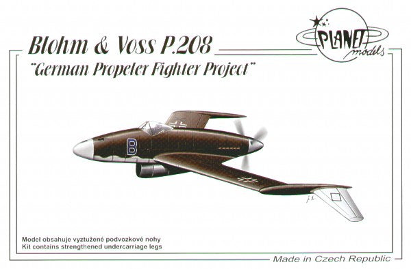 Planet Models PLA18872 1:72 Blohm-und-Voss Bv-P.208
