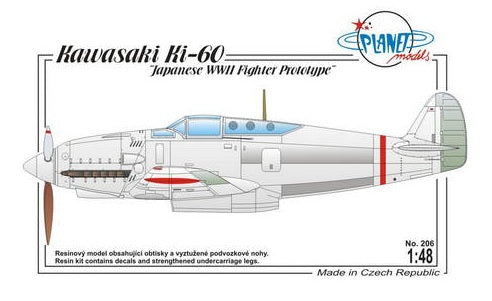 Planet Models PLA20648 1:48 Kawasaki Ki-60 'Hien'