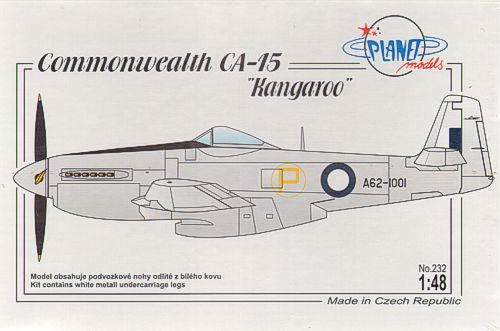 Planet Models PLA23248 1:48 CAC CA-15 Kangaroo