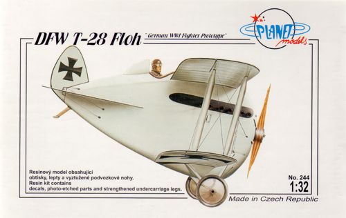 Planet Models PLA24432 1:32 DFW T.28 Floh 'German WWI Fighter Prototype'
