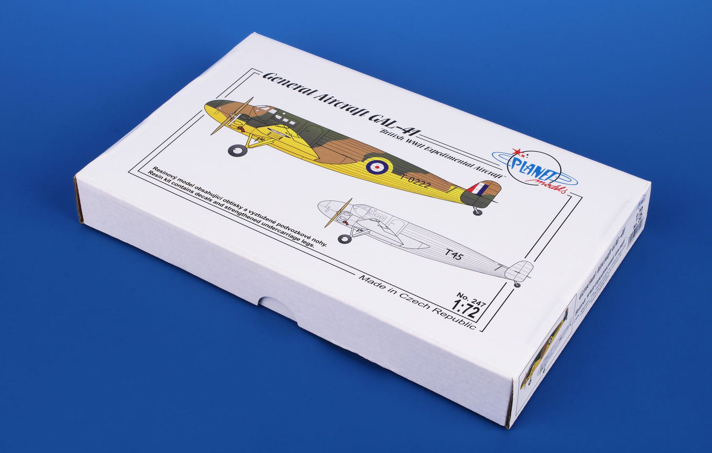 Planet Models PLA24772 1:72 General Aircraft GAL-41 >>>