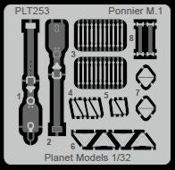 Planet Models PLA25332 1:32 Ponnier M-1