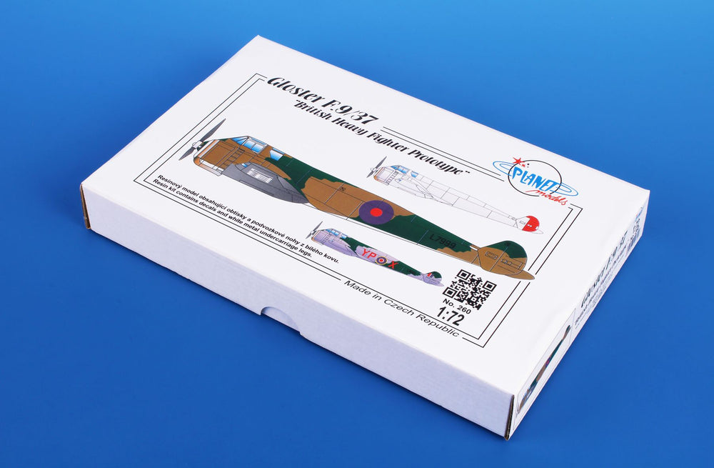 Planet Models PLA26072 1:72 Gloster F.9/37 >>>
