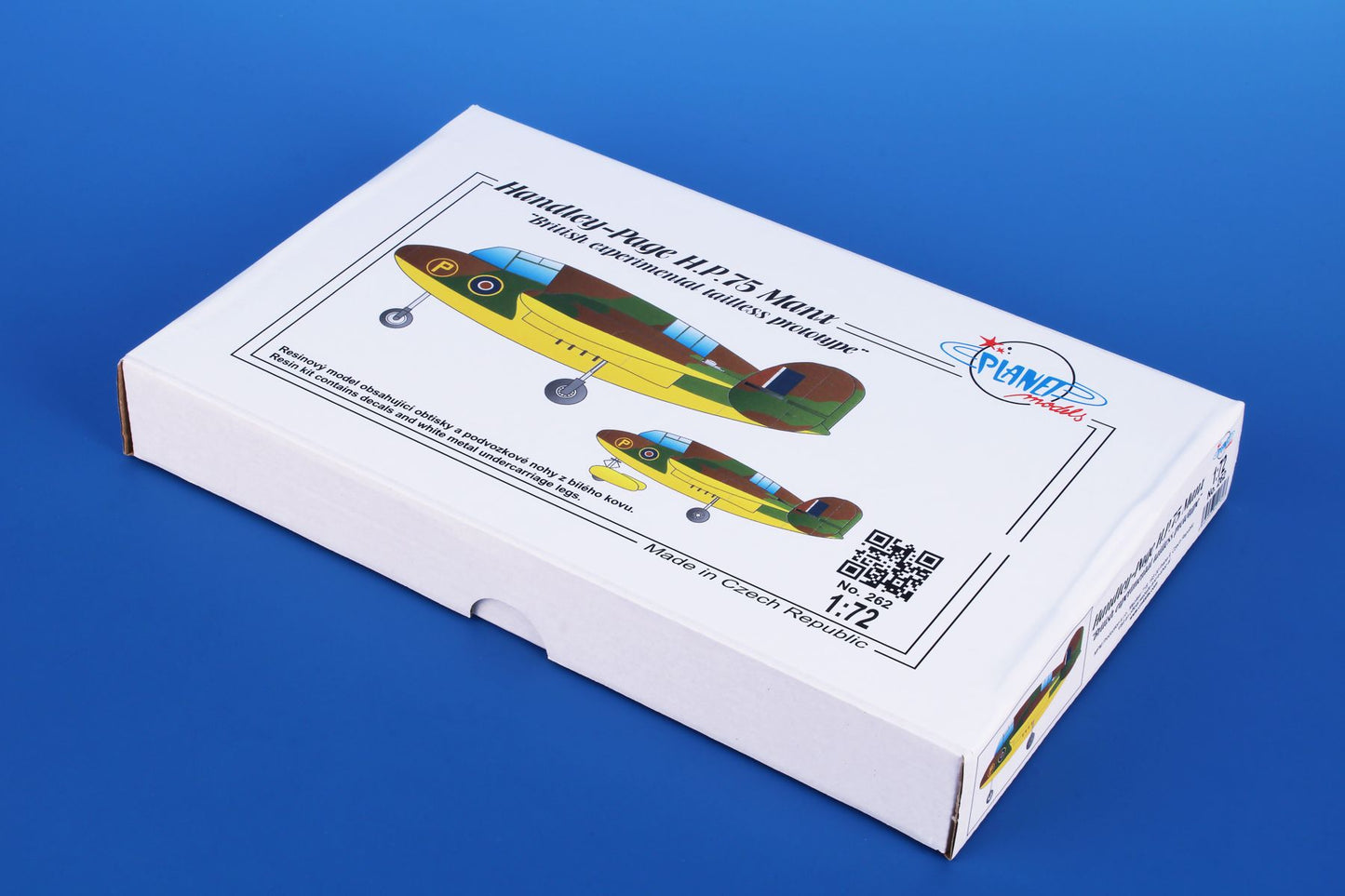 Planet Models PLA26272 1:72 Handley-Page H.P.75 Manx full resin kit