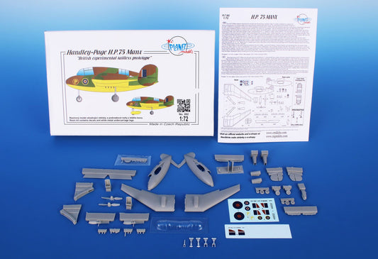 Planet Models PLA26272 1:72 Handley-Page H.P.75 Manx full resin kit
