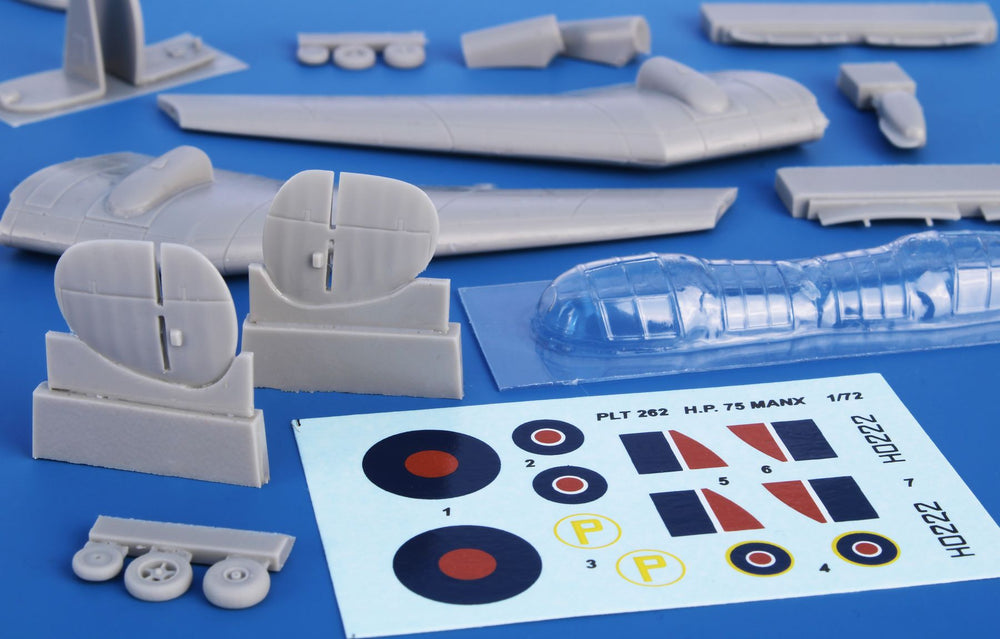 Planet Models PLA26272 1:72 Handley-Page H.P.75 Manx full resin kit