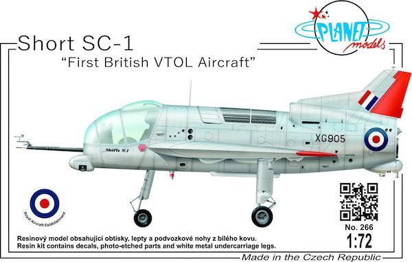 Planet Models PLA26672 1:72 Short SC-1 "First British VTOL Aircraft"