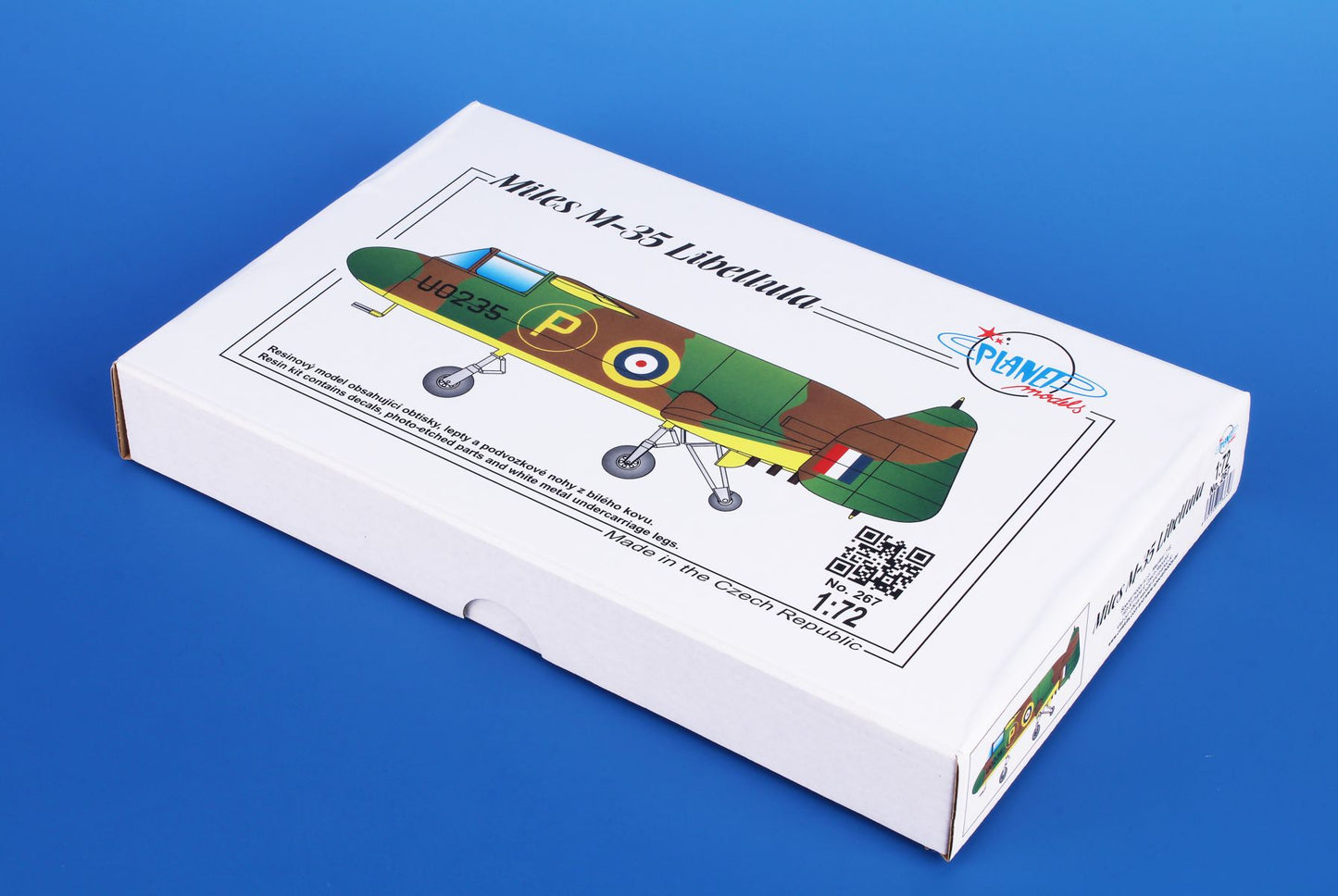 Planet Models PLA26772 1:72 Miles M.35 Libellula Prototype Resin Kit