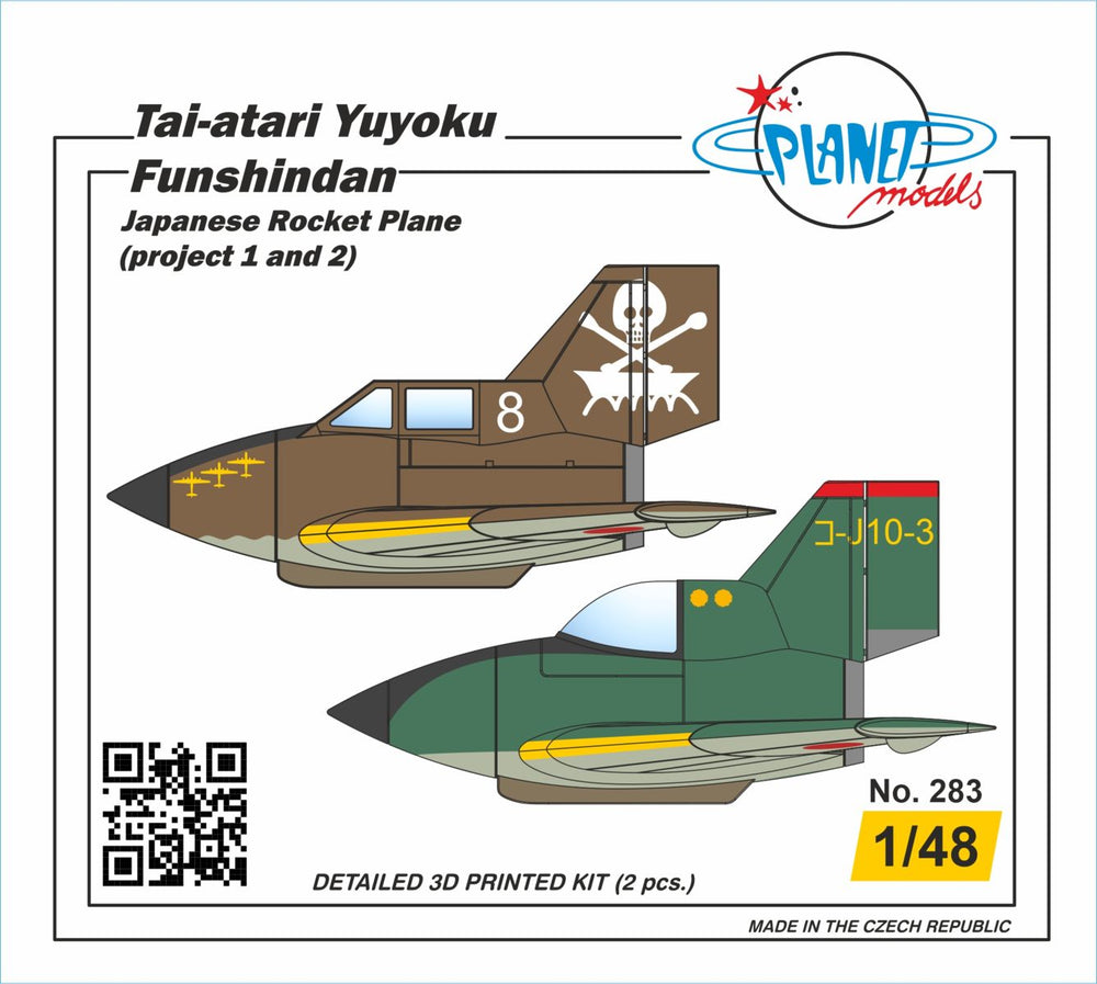 Planet Models PLA28348 1:48 Tai-atari Yuyoku Funshindan Japanese Rocket Plane
