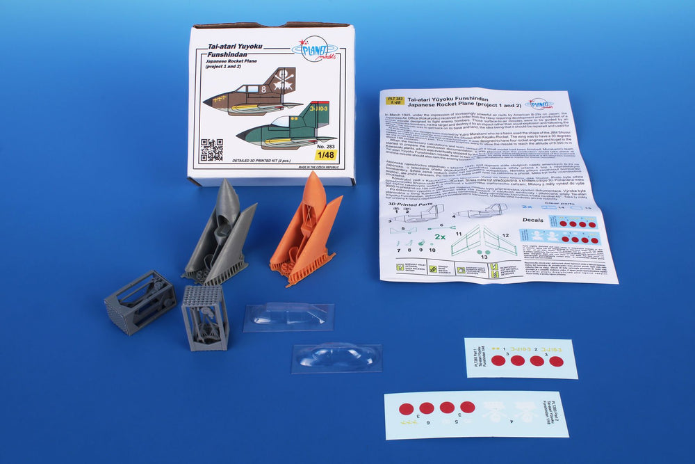Planet Models PLA28348 1:48 Tai-atari Yuyoku Funshindan Japanese Rocket Plane