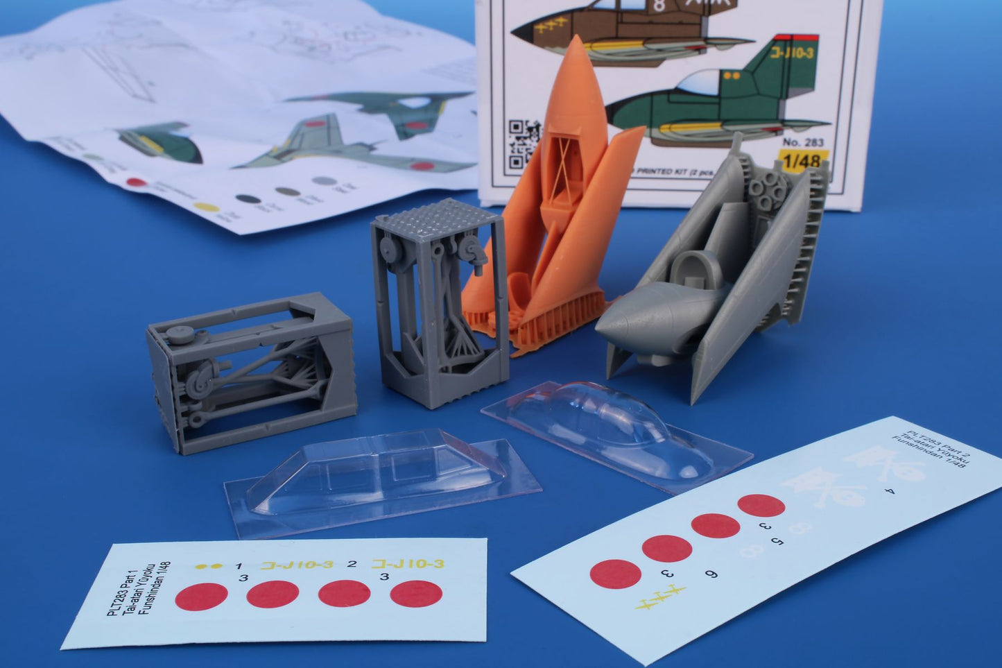 Planet Models PLA28348 1:48 Tai-atari Yuyoku Funshindan Japanese Rocket Plane