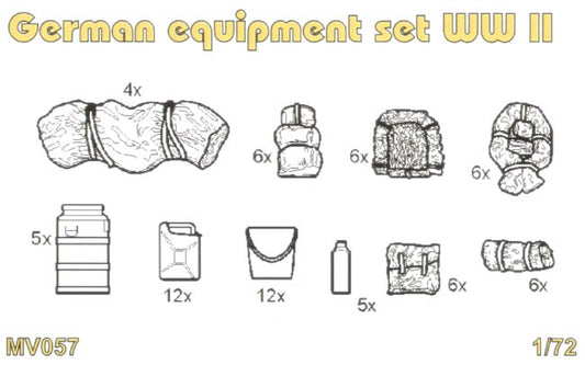 Planet Models PLAMV057 1:72 German equipment set WWII