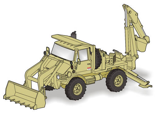 Planet Models PLAMV119 1:72 Unimog FLU 419 SEE U.S
