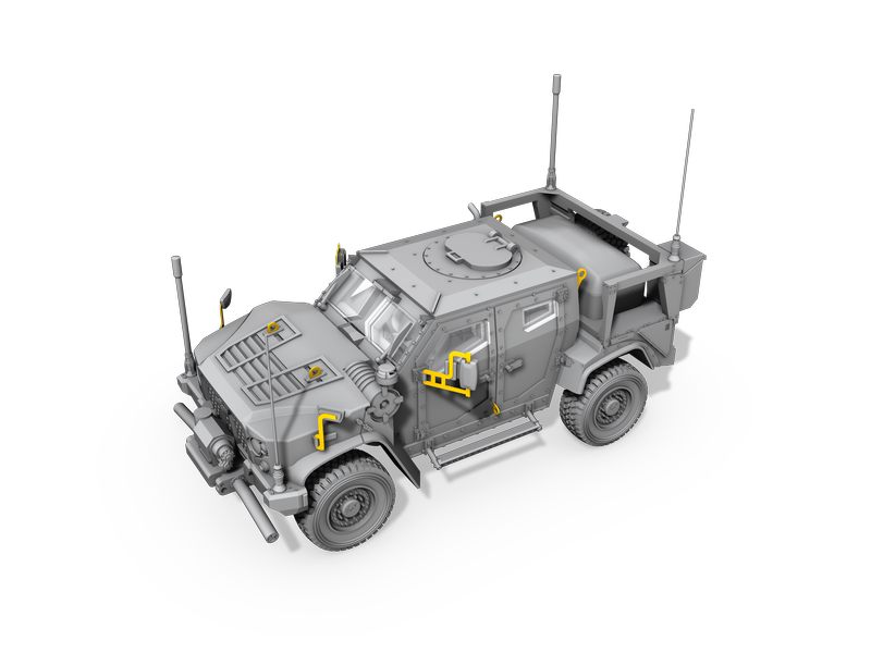 Planet Models PLAMV124 1:72 M1280 JLTV General Purpose Resin Kit