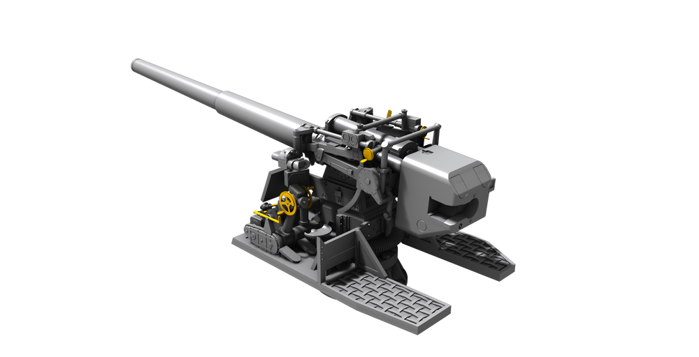 Planet Models PLAMV126 1:72 15 cm TbtsK C/36 'WWII German Atlantic Wall Gun'