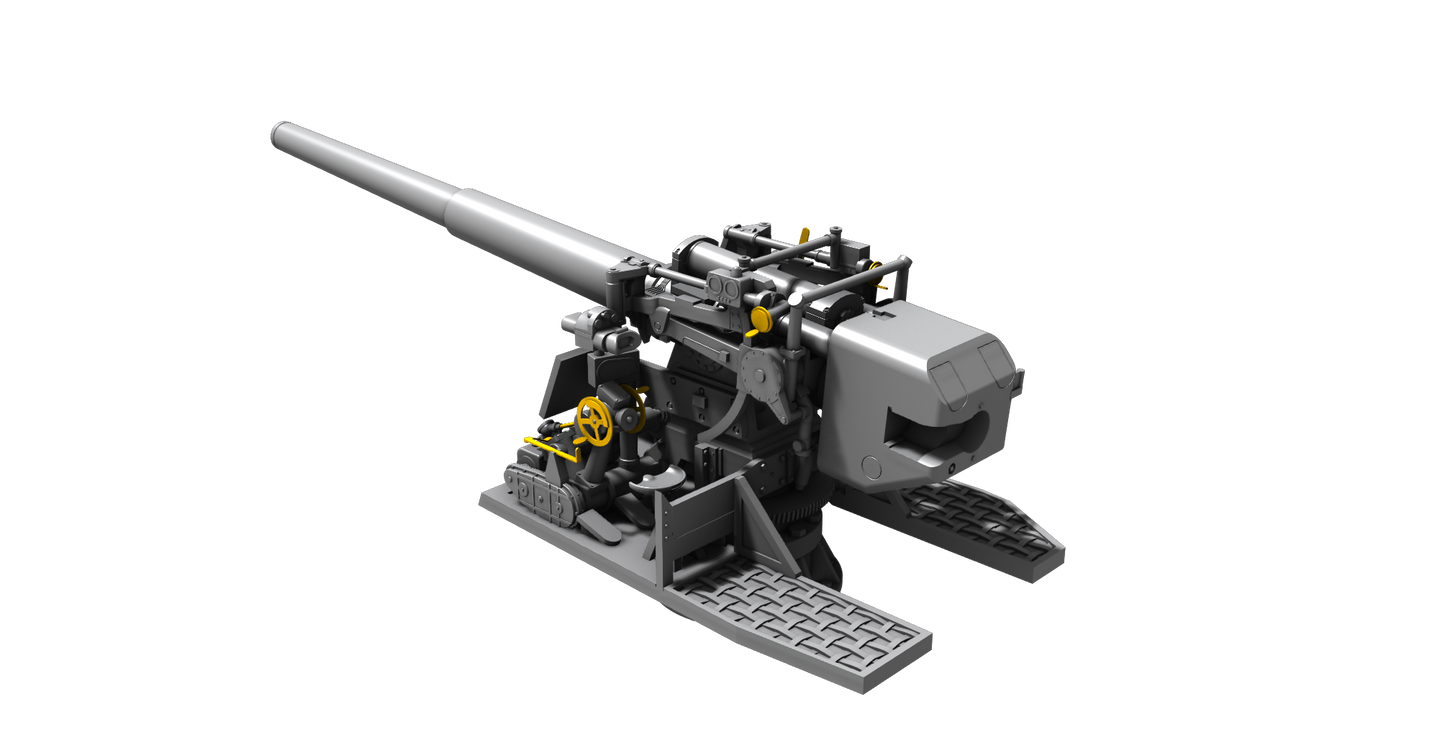 Planet Models PLAMV126 1:72 15 cm TbtsK C/36 'WWII German Atlantic Wall Gun'