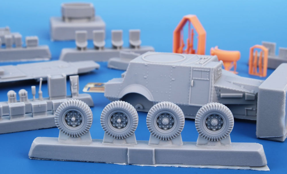 Planet Models PLAMV132 1:72 Morris CS9 Light Armoured Car France