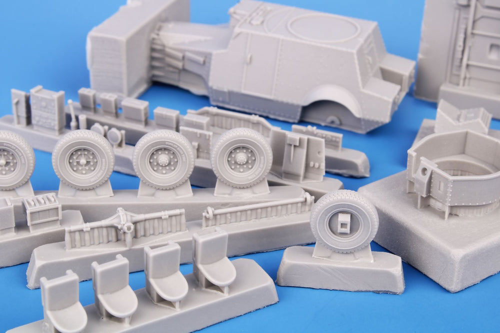 Planet Models PLAMV133 1:72 Morris CS9 Light Armoured Car Africa